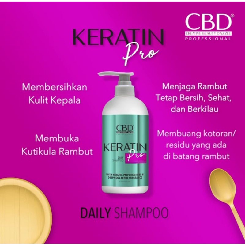 CBD SHAMPOO/CONDITIONER Keratin Pro 1Liter