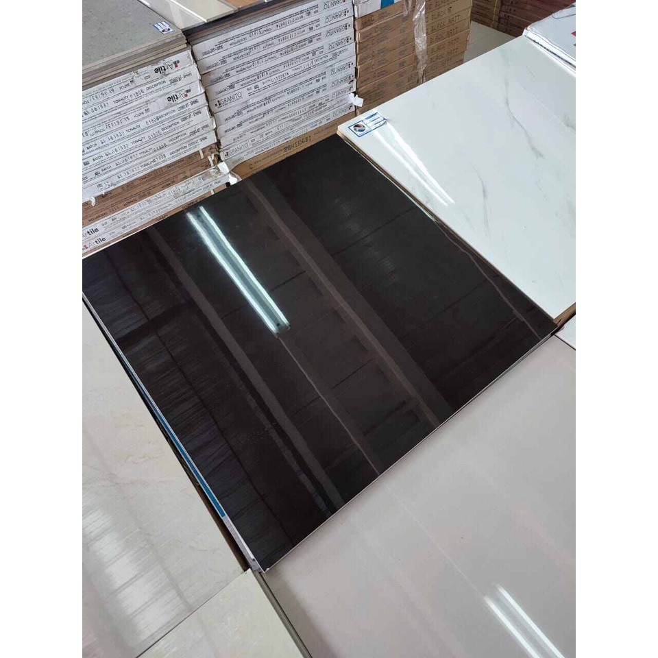 GRANITE LANTAI 60X60 BLACK POLOS / PORCELAIN TILE