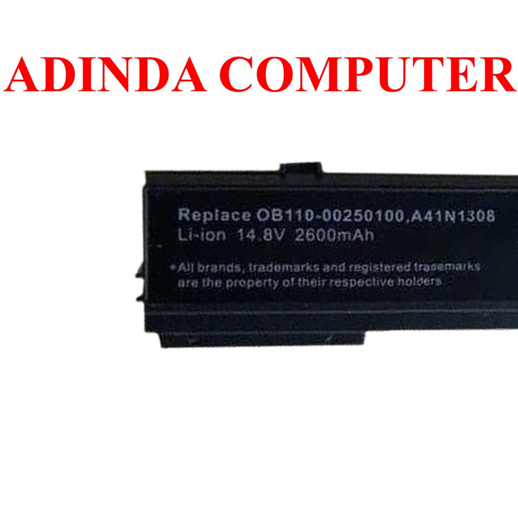 Baterai Laptop ASUS A41N1308 X451 X451C X451CA X551 X551C X551CA