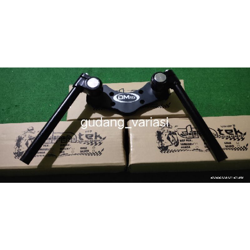 variasi setang jepit plus dudukan untuk motor Honda CB 150 R old / CB 150 R New
