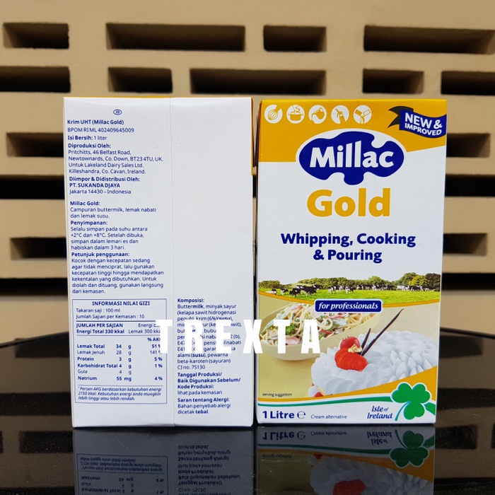 

Krim- Millac Gold Whipping Cream -Krim.