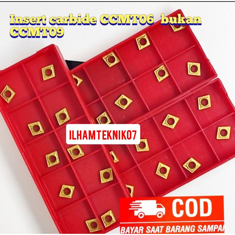 insert bubut pahat bubut insert Carbide insert ccmt06 Carbide pisau bubut