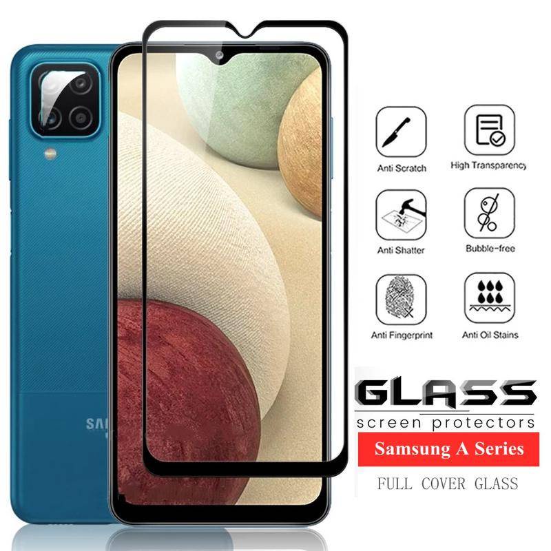 9D Full Screen Tempered Glass For Samsung A01 / A10S / A11 / A20 / A20S / A21S / A30 / A50 / A31 / A51 / A70 / A71 / A80 / J7 / J2 / Note 20 / S10 Lite