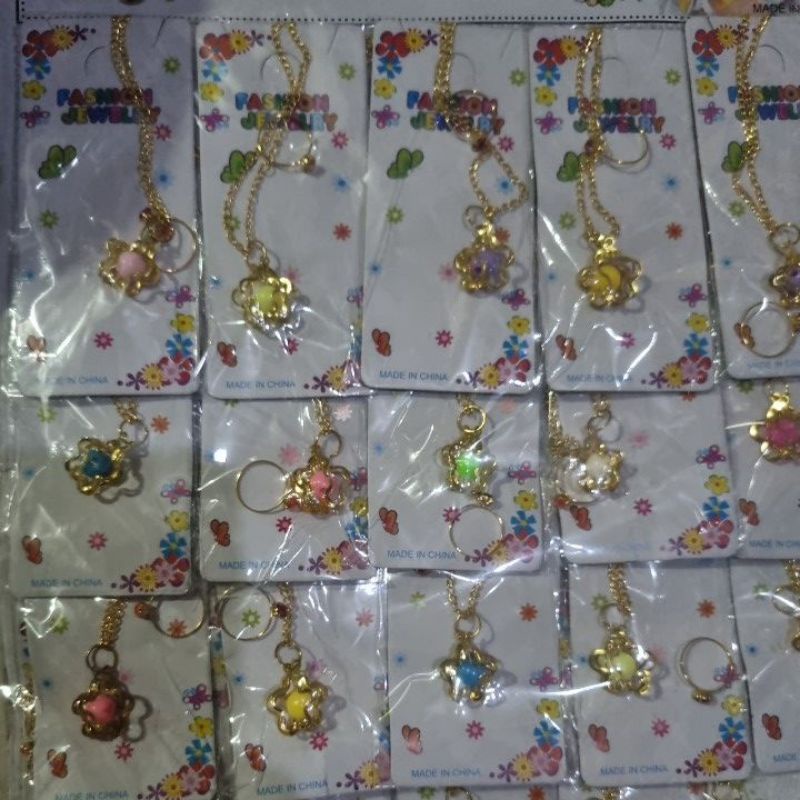 KALUNG ANAK SET + CINCIN / ACCESORIS ANAK MURAH