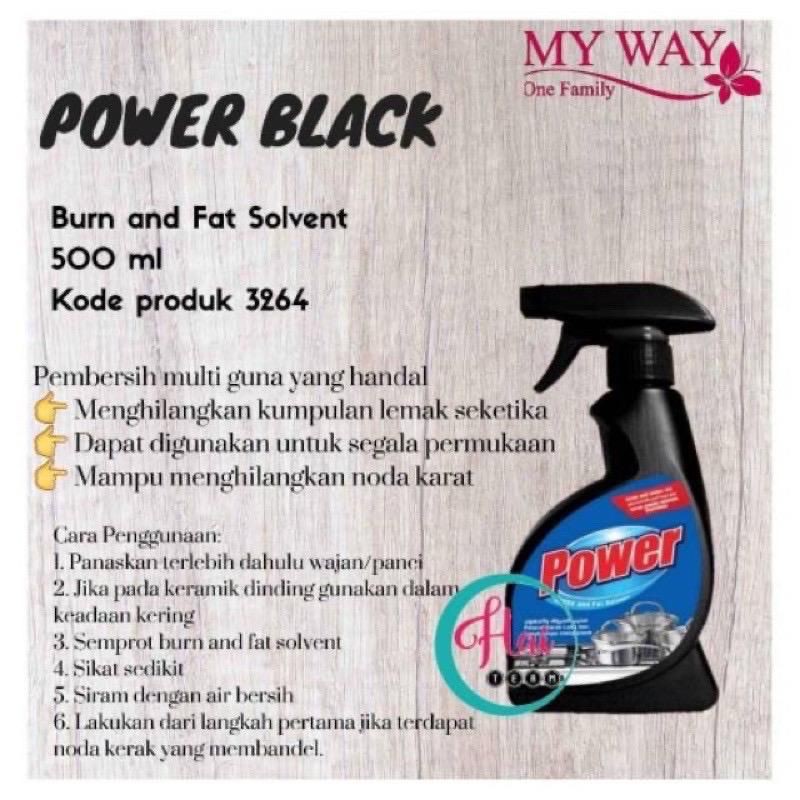 Power hitam,Power Degreaser/Power Black My Way/pembersih wajan gosong/pembersih kerak panci