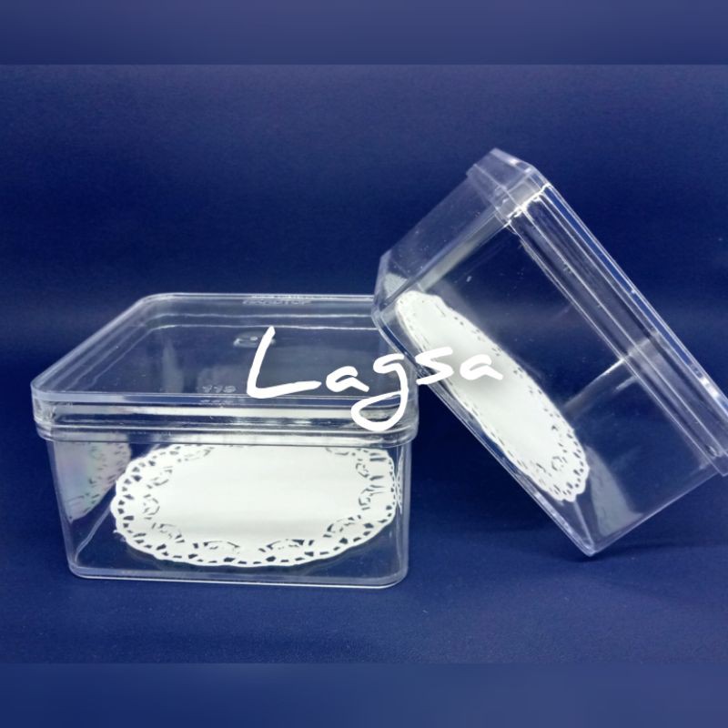 cup pudding kotak dessert box 10x10x6