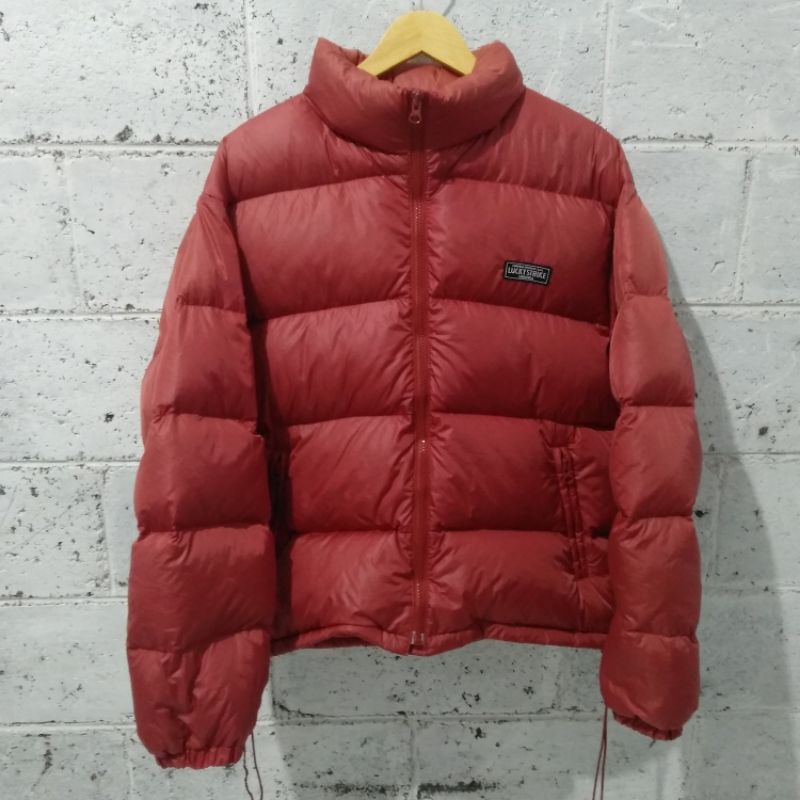 jaket bulu angsa lucky strike