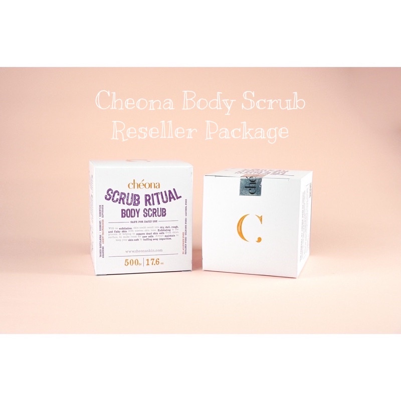 Cheona Body Scrub Reseller Package