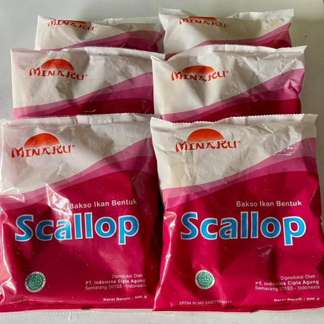

Minaku scallop 500gr JATENG ONLY