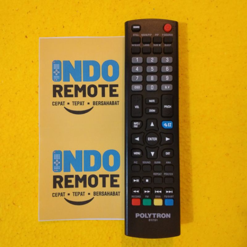 REMOTE TV LED LCD POLYTRON ORIGINAL