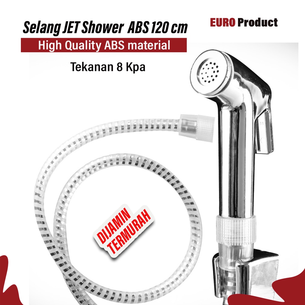 Selang Pipa Jet Bidet Shower Head Mandi Fleksibel Universal Hose 120cm