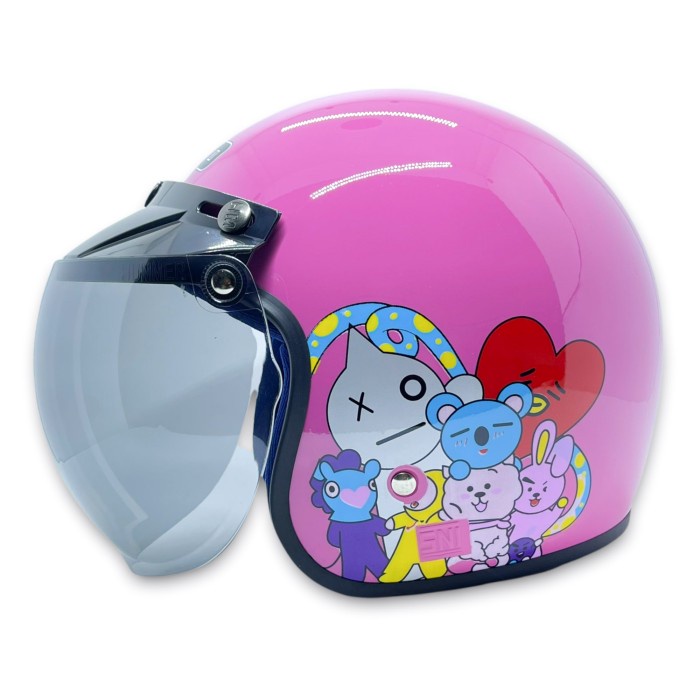 HELM ANAK WTO SEMI RETRO - BT21