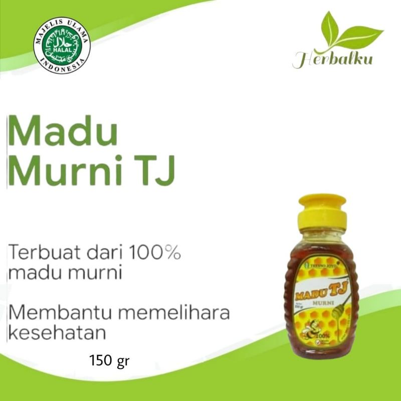 

Madu Murni TJ 150g //100%madu murni