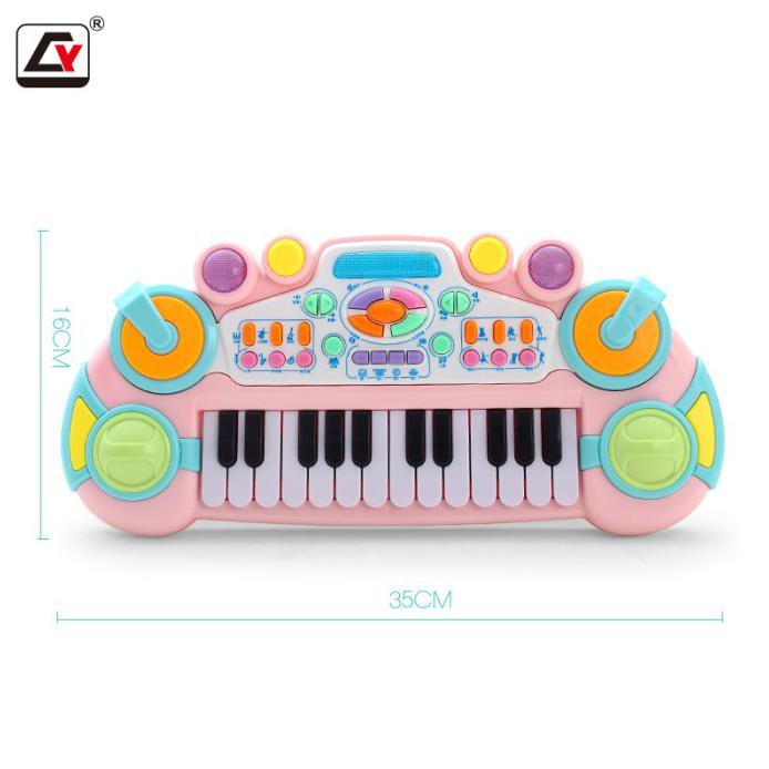 Jual MAINAN ANAK 24 SCALE KEYS ELECTRONIC PIANO KEYBOARD MUSIC