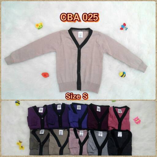 Cardigan / sweater bayi / anak Size S CBA 025