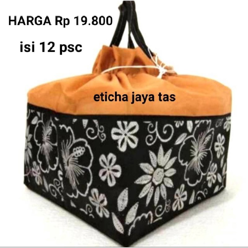 tas hajatan serut batik elegan 22 harga per lusin isi 12 psc