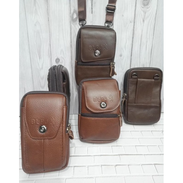 Dompet Hp Kulit Asli Sarung Hp Pria Bahan Kulit Asli