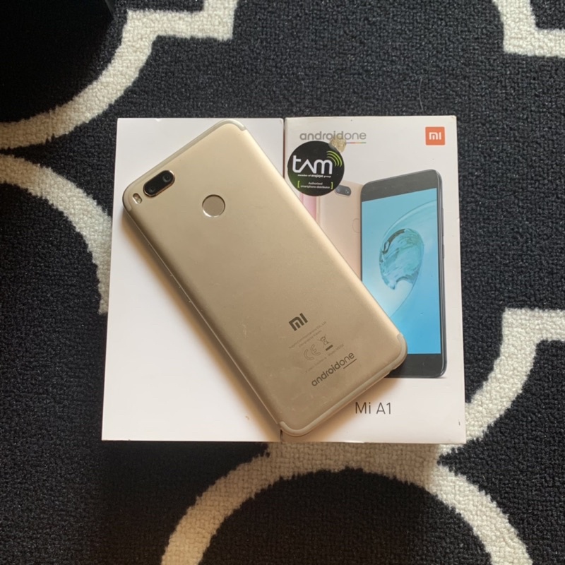 xiaomi mia1 ram 4gb internal 64gb second bekas pakai
