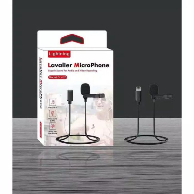 RY - LAVALIER MICROPHONE CLIP ON MIC CLIP TIKTOK JACK 3.5/ TYPE C/IPH