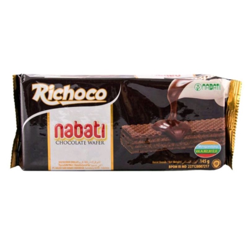 

RICHOCO NABATI WAFER COKLAT 130GR - Chocolate