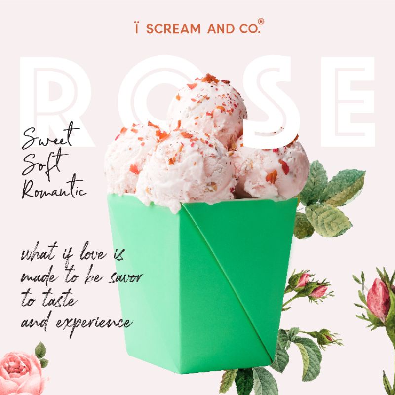 

Iscreamandco ROSE Ice Cream