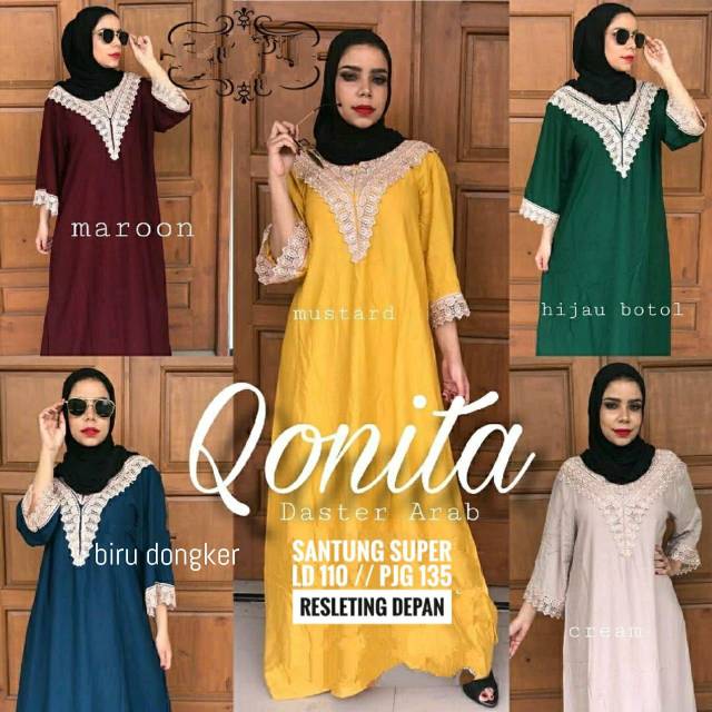 Gamis arab qonita