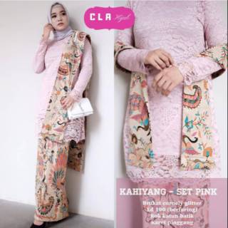 Kahiyang set baju  pesta  kebaya kekinian kebaya modern 