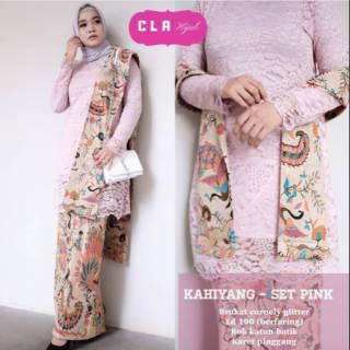 Kahiyang set baju  pesta  kebaya kekinian  kebaya modern 