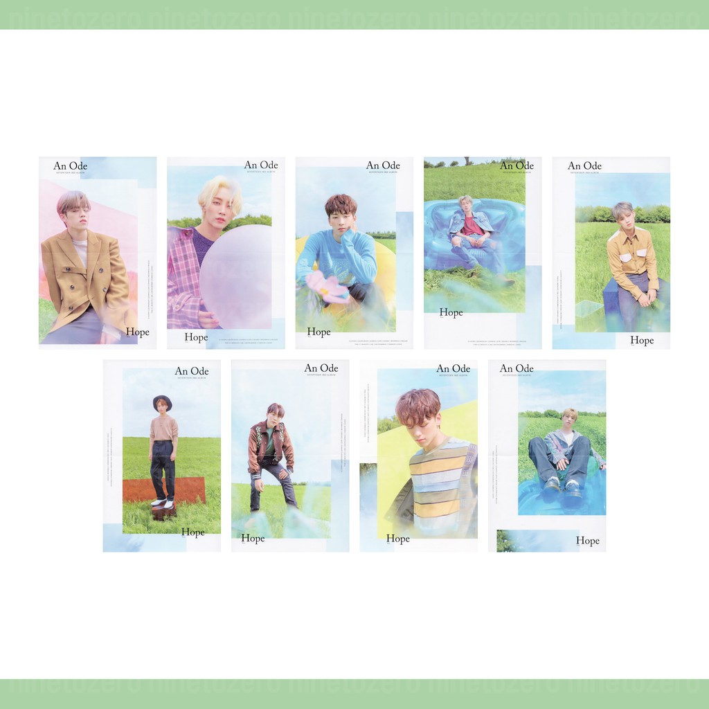 SEVENTEEN 3RD ALBUM AN ODE FOLDED POSTER (HOPE VER.) / SEUNGKWAN