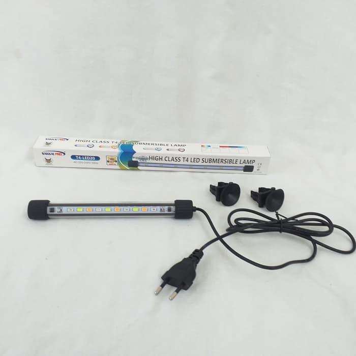 Lampu  Celup Aquarium Warna Colour LED 3,5W T4-LED 20**