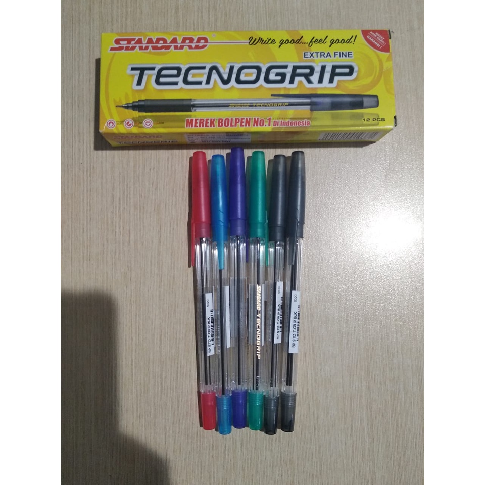 

STANDARD BOLPEN TECNOGRIP 12PC