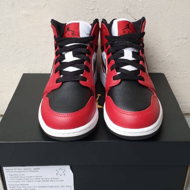 Nike Air Jordan Mid Chicago 100% Original