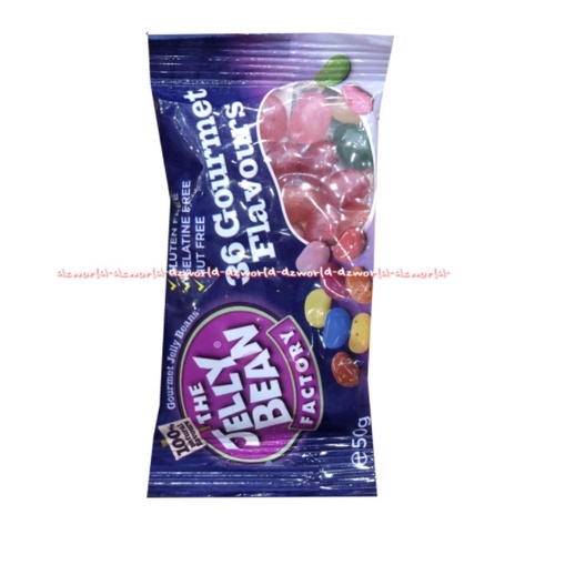 The Jelly Bean Factory 36 Gourment Flavour 50gr Permen Aneka Rasa Jeli Jely Bean Candy cendi Candy