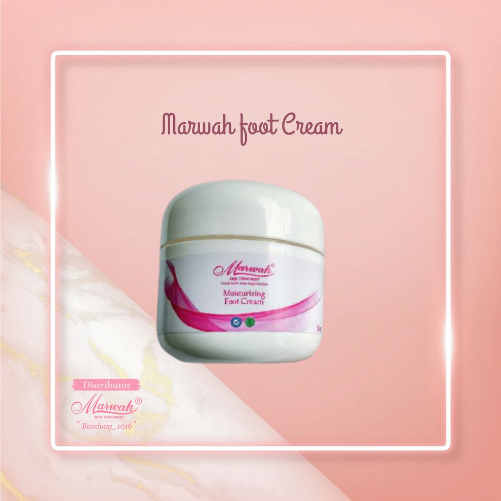 MARWAH MOISTURIZING FOOT CREAM Shopee Indonesia