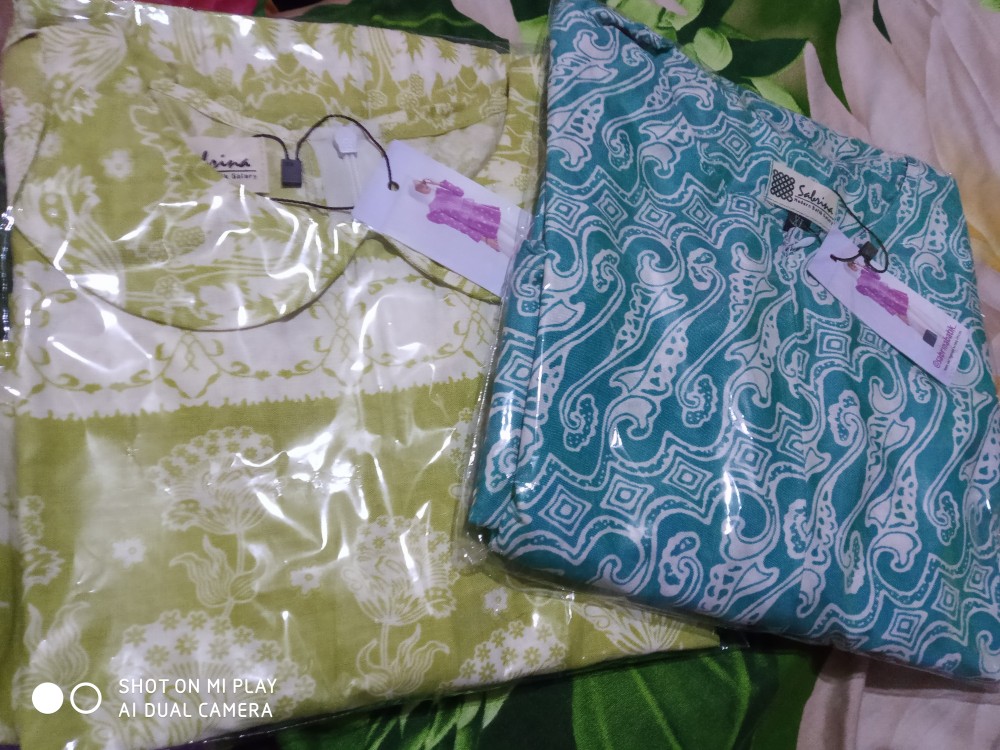 Meza Blouse Batik Wanita Cantik Modern Kekinian