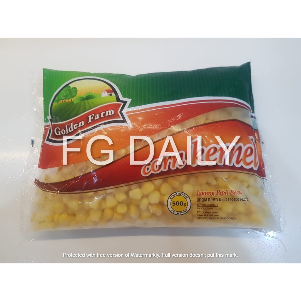 

JAGUNG KUPAS CORN KERNEL GOLDEN FARM 500GR