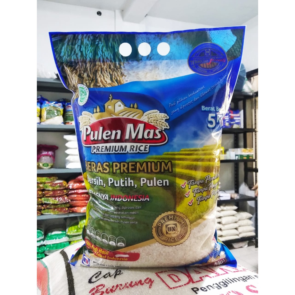 BERAS PREMIUM PULEN MAS 5 KG