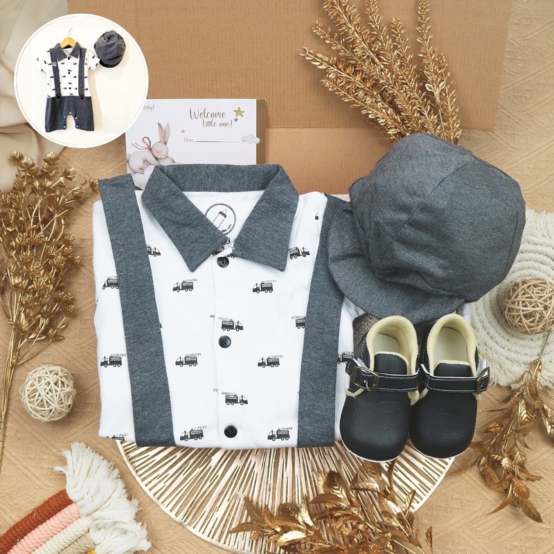 LIO046 Boys Baby Hampers 0-12 months/ Hampers bayi newborn/ Kado bayi/ baby boys gift set