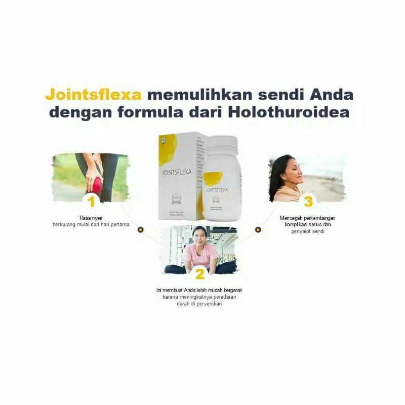 PROMO  Original JOINTSFLEXA Obat Sendi Herbal Terbaik Dijamin AMPUH