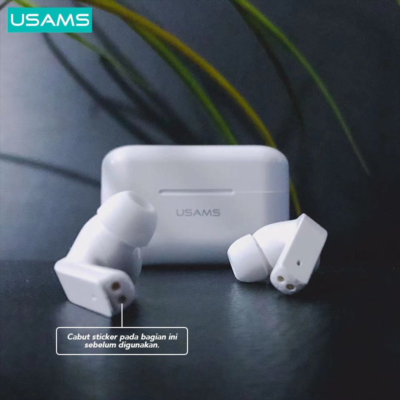 USAMS True Wireless Bluetooth ANC Earphone Earbuds TWS LY06