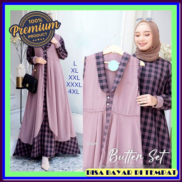 Baju Gamis Dress Kondangan Mewah Pesta Elegan Dress Muslim Drees Import Pakaian Wanita Remaja Muslim