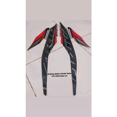 Striping Motor Honda Vario 125 CBS 2021 Hitam