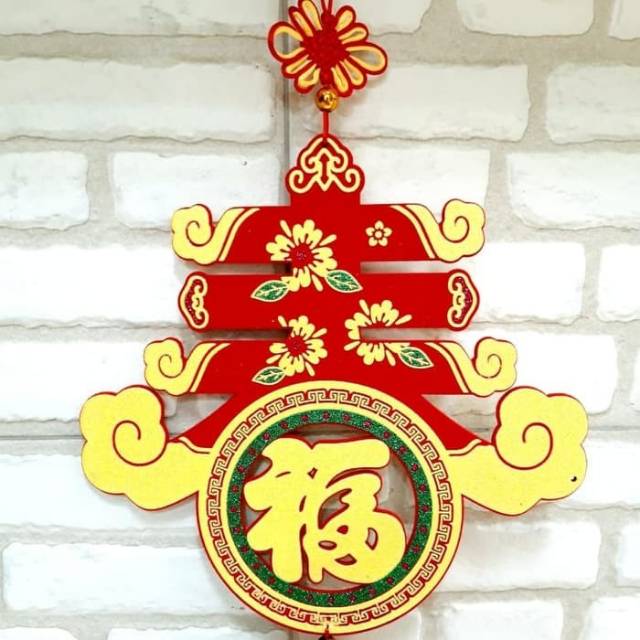 Lucky Charm Pagoda Dekorasi Tahun Baru Imlek Murah Aksesories Imlek