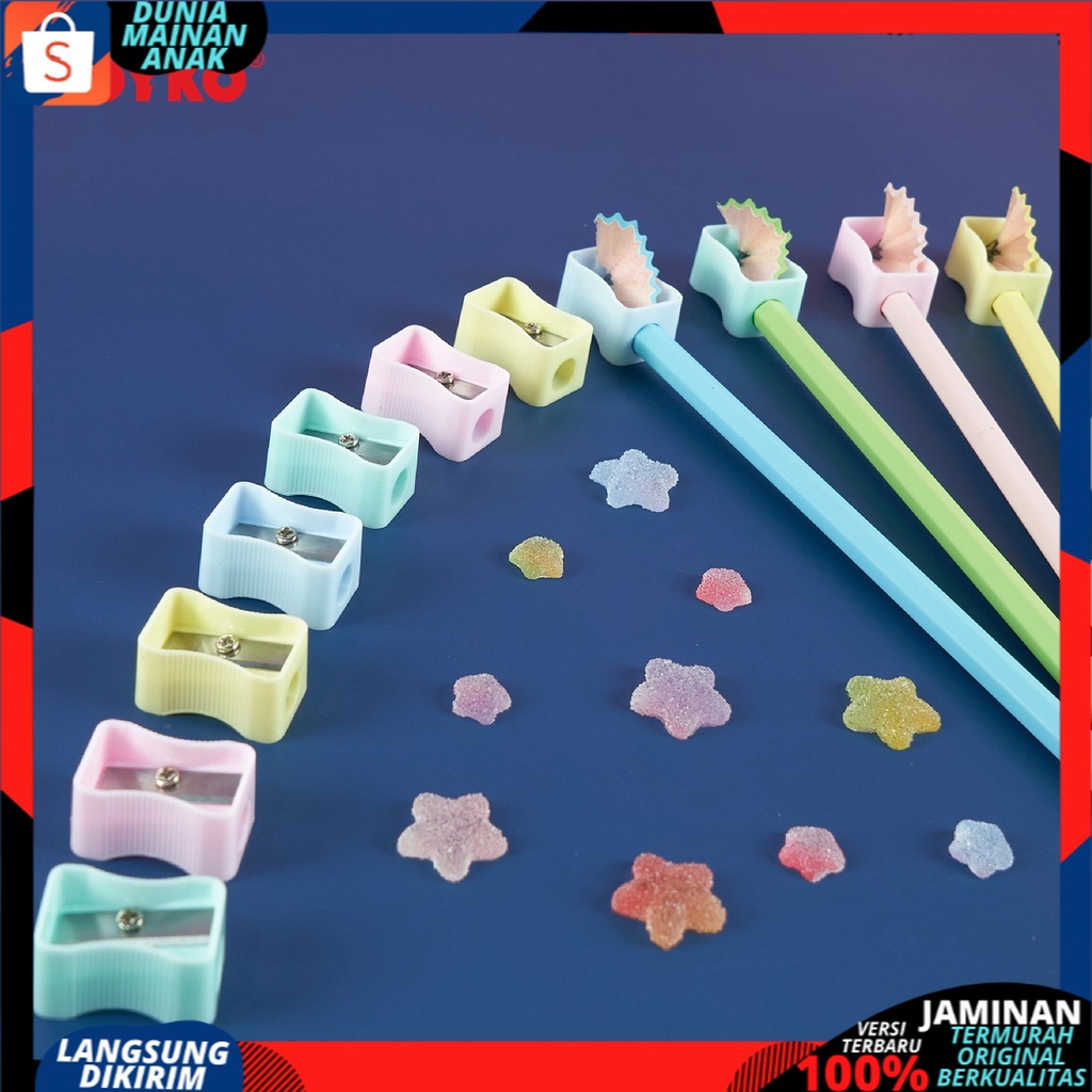 isi 24 Rautan Serutan Sharpener Joyko SP-362PTL 1PACK 24 PCS MURH GROSIR