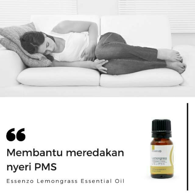Lemon Grass Essenzo Essential Oil (Sindrom premenstruasi/PMS)