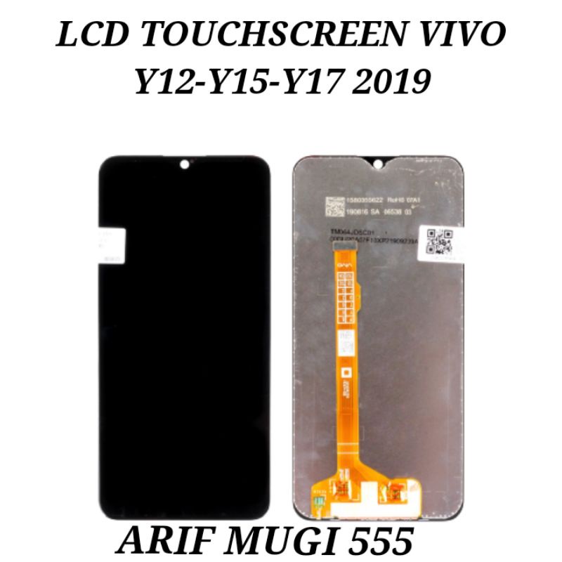LCD TOUCHSCREEN VIVO Y12/LCD TS VIVO Y15/LCD FULLSET VIVO Y17 2019 ORIGINAL