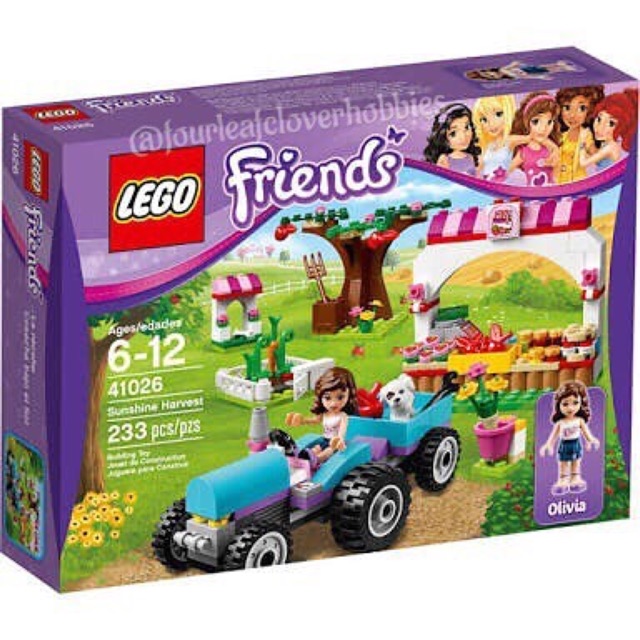 LEGO Friends 41026 Sunshine Harvest New In Box Sealed