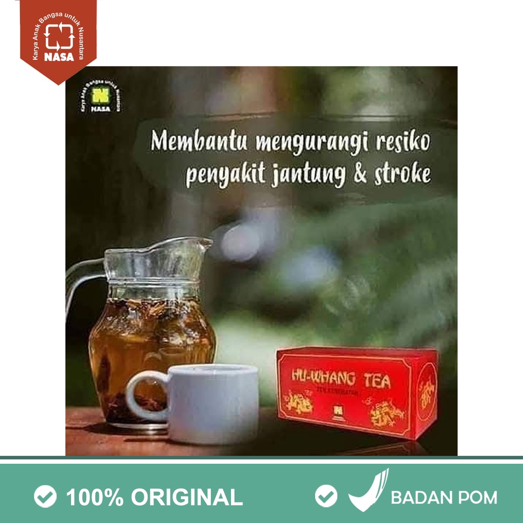 

(cod) HU-WHANG TEA Teh herbal untuk mengatasi perut buncit ORIGINAL NASA