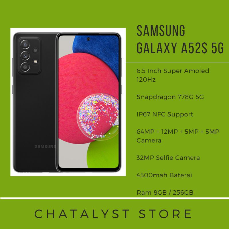 Jual Samsung Galaxy A52s 5G Garansi Resmi No Repack | Shopee Indonesia