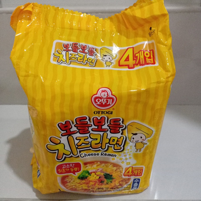 

impor-mie- ottogi chesse ramen (kemasan isi4) -mie-impor.
